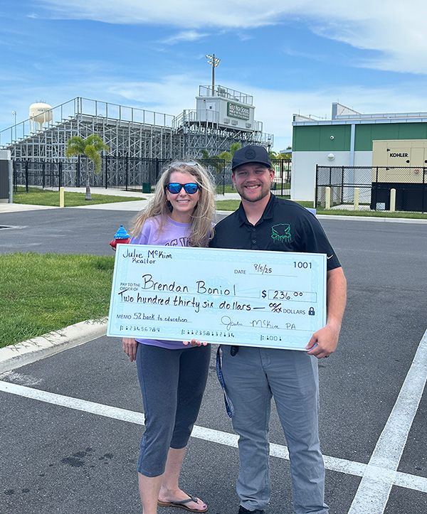 giving back to teacher