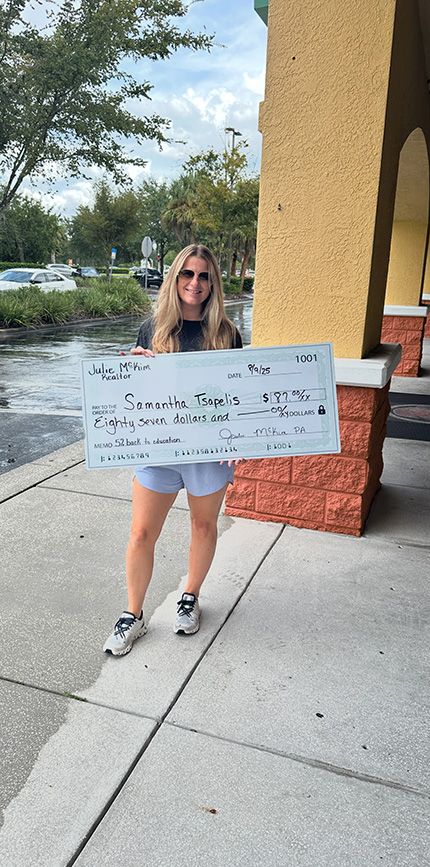 giving back to teacher